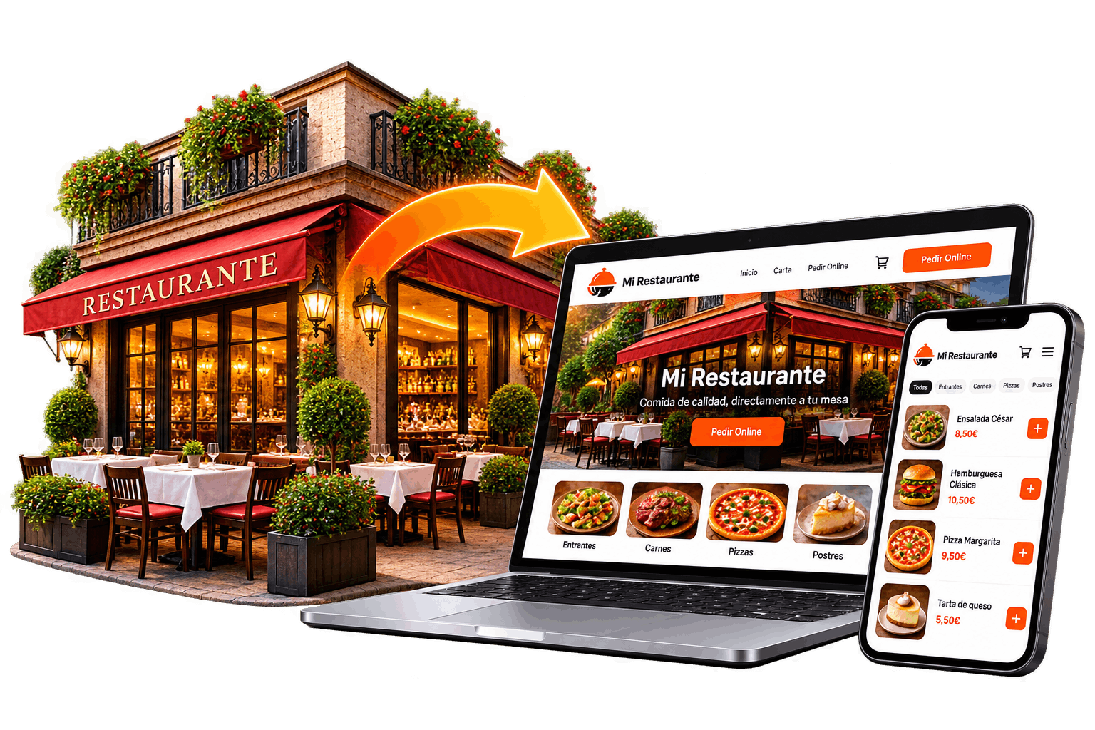 IMAGEN RESTAURANTE DIGITALIZADO — SUSTITUIR